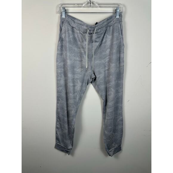 Vuori Performance Jogger In Gray Camo Size Medium EUC - Picture 1 of 5